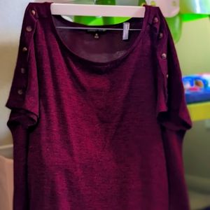 Always Indigo Plus Top